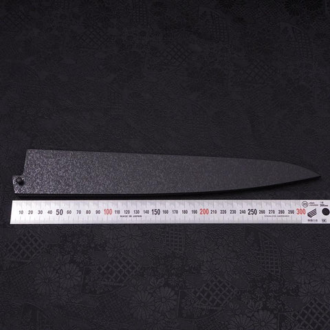 Black-Ishime Saya Sheath for Sujihiki with Pin, 270mm