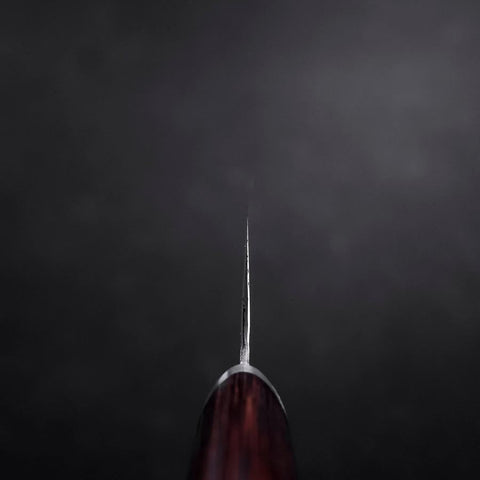 Bunka VG-10 Tsuchime Oval Mahogany Handle 180mm