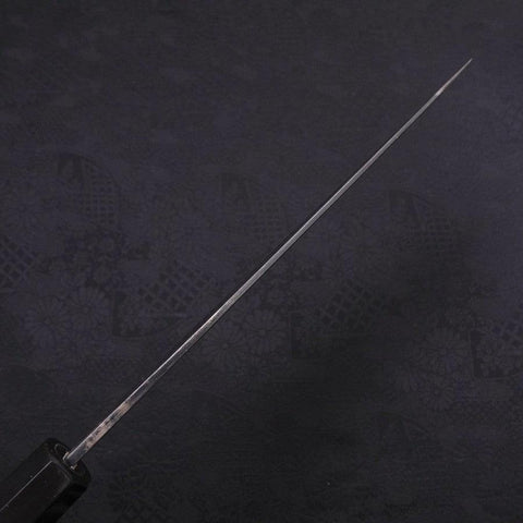 Gyuto Blue Steel #2 Kurouchi Damasco Mango de Ébano con Cuerno de Búfalo 210mm