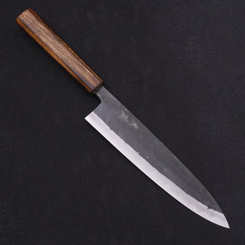 Gyuto Blue Steel #2 Kurouchi Sumi Urushi Griff 210mm