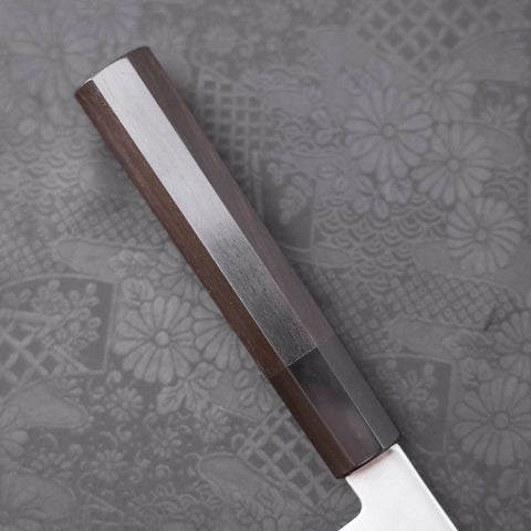 Gyuto HAP-40 Poliert Büffelhorn und Ebenholz Griff 180mm