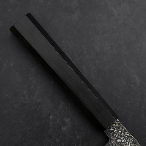 Gyuto SG-2 Damasco Níquel Negro con Mango de Ébano 210mm