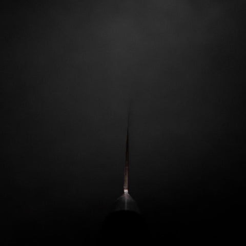 Gyuto VG-10 Damasco Occidental Mango Negro 180mm
