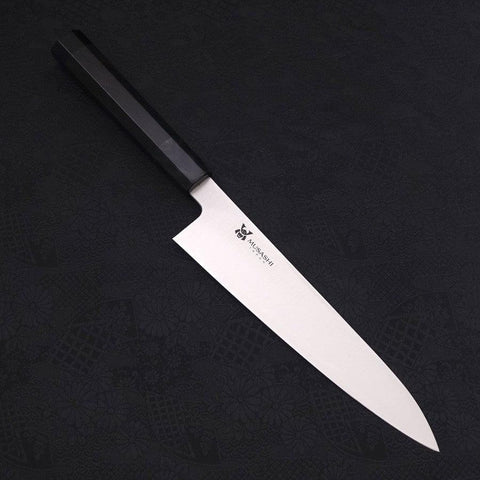 Gyuto VG-10 Poliert Büffelhorn und Ebenholz Griff 210mm