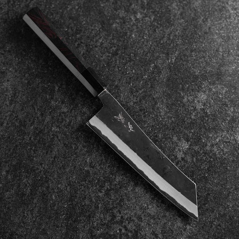 Hakata Blue Steel #2 Kurouchi Manico Bufalo Ebano 180mm