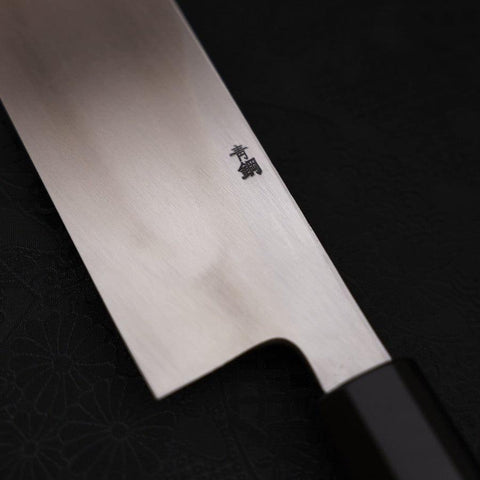 Hamokiri(Honekiri) Blue Steel #2 Kasumi Manico Bufalo Ebano 270mm