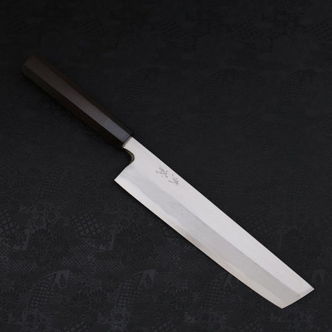 Hamokiri(Honekiri) Blue Steel #2 Kasumi Manico Bufalo Ebano 270mm