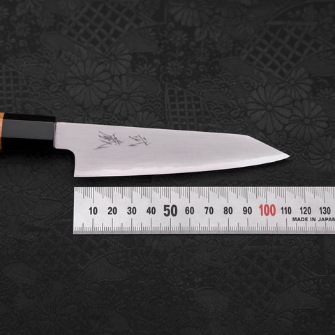 Kiritsuke Petty White Steel #2 Kasumi Buffalo Teak Handle 120mm