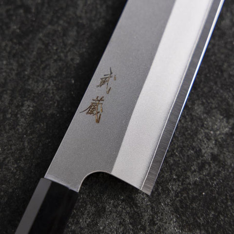 Kiritsuke Silver Steel #3 Kasumi Büffelhorn und Walnussholz Griff 240mm