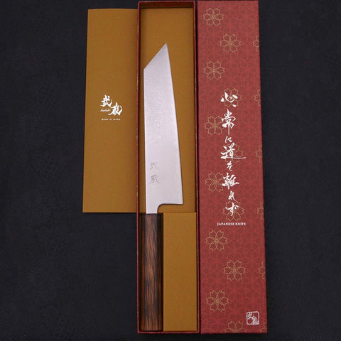 Kiritsuke VG-10 Damasco Manico Sumi Urushi 210mm