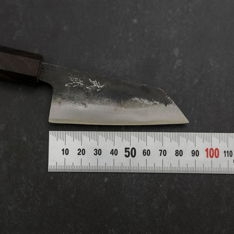 Kobunka Blue Steel #2 Kurouchi Ebony Handle 80mm