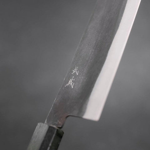 Nakiri White Steel #2 Kurouchi Grüner Urushi Griff 165mm