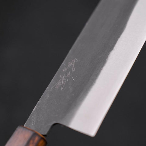Nakiri White Steel #2 Kurouchi Sumi Urushi Griff 165mm