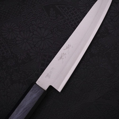 Petty Stainless Clad Blue Super Polished Dark Blue Handle 145mm
