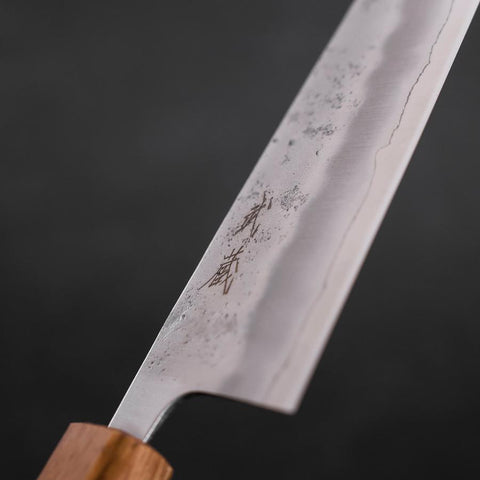 Santoku Schwedenstahl Nashiji Washi Eichenholz Griff 165mm
