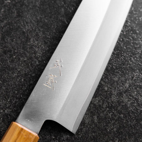 Santoku VG-1 Kasumi Eichenholz Griff 180mm