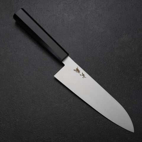 Santoku VG-10 Poliert Ebenholz Griff 170mm