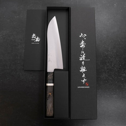 Santoku VG-10 Lucida Manico Acero 180mm
