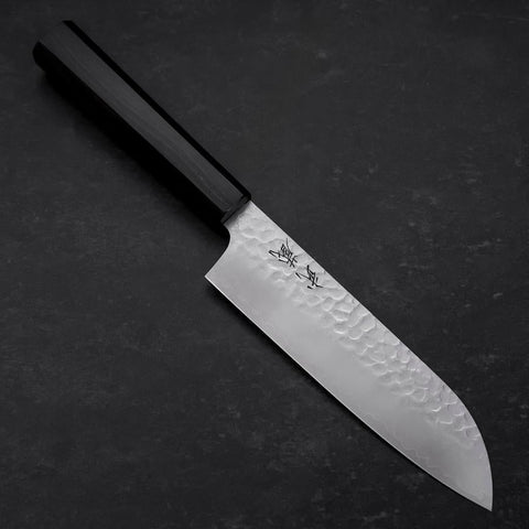 Santoku VG-10 Tsuchime Ebenholz Griff 165mm