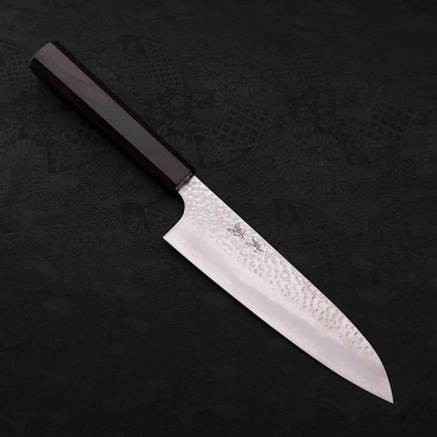 Santoku VG-10 Tsuchime Ebenholz Griff 180mm