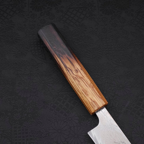 Sujihiki AUS-10 Damasco Onde Manico Yaki Urushi 240mm