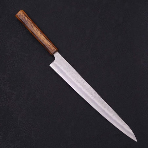 Sujihiki Silver Steel #3 Nashiji Sumi Urushi Griff 270mm