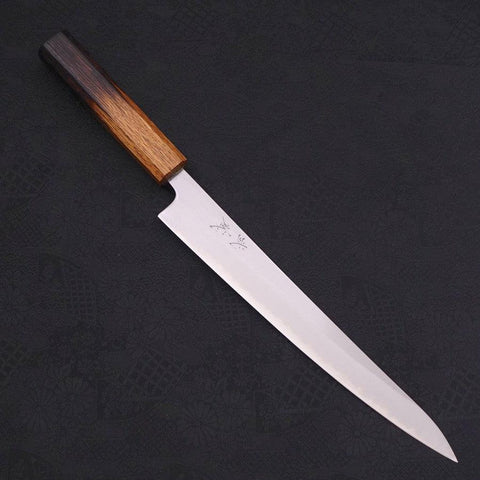 Sujihiki White Steel #1 Yaki Urushi Griff 240mm