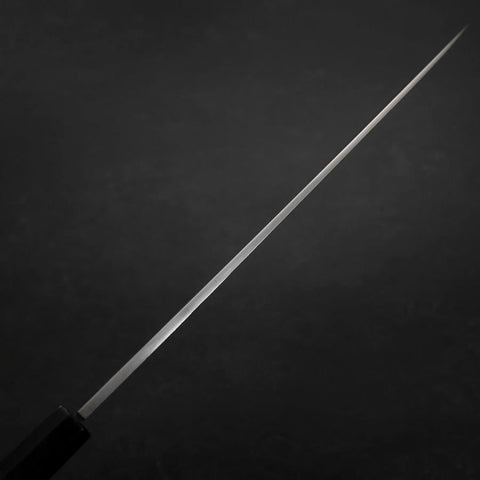 Yanagiba Blue Steel #2 Suminagashi Mango de Ébano con Cuerno de Búfalo 270mm