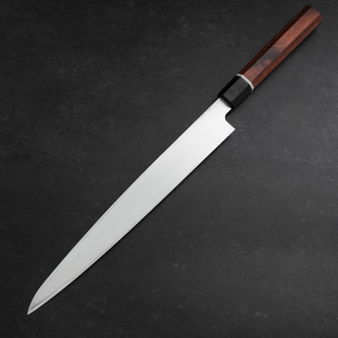Yanagiba VG-10 Damasco Mango de Cerezo 270mm con Funda