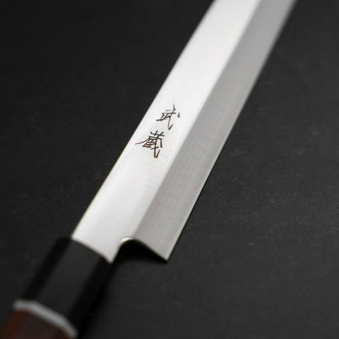 Yanagiba VG-10 Damas Manche en Cerisier  270mm avec Saya