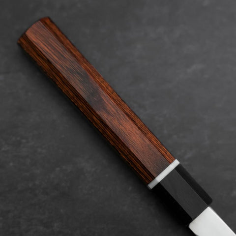 Yanagiba VG-10 Damasco Mango de Cerezo 270mm con Funda