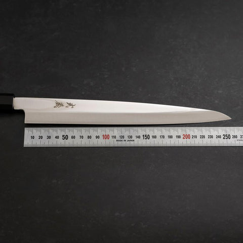 Yanagiba VG-10 Damasco Mango de Cerezo 270mm con Funda